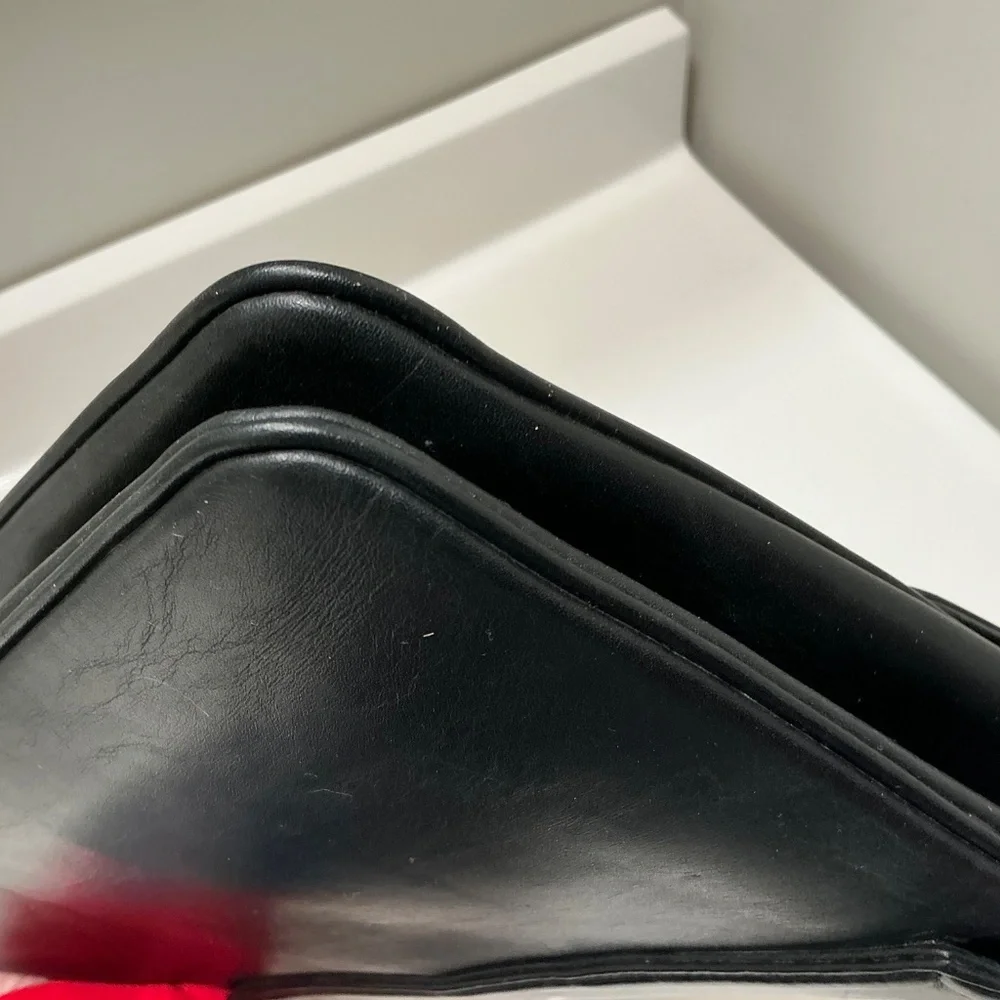 GUCCI RAJAH shoulder cross body black leather bag - Picture 7 of 11